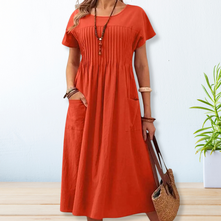 Daffnee - Elegant Dress With Pockets