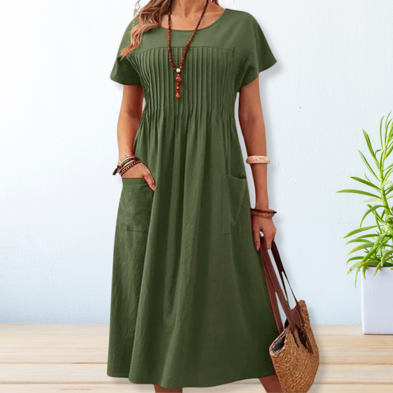 Daffnee - Elegant Dress With Pockets