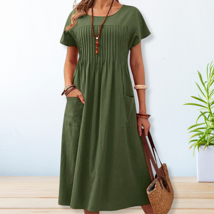 Daffnee - Elegant Dress With Pockets
