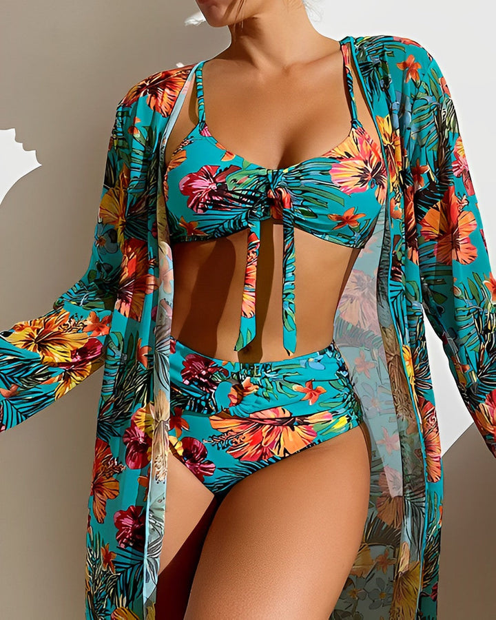 Claudia - Three-Piece Bikini Set