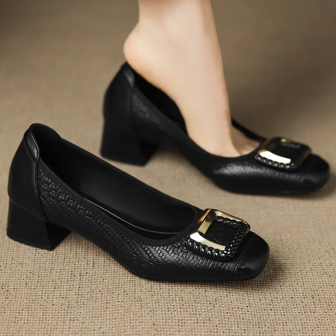 Claudia - Elegant Comfort Heels