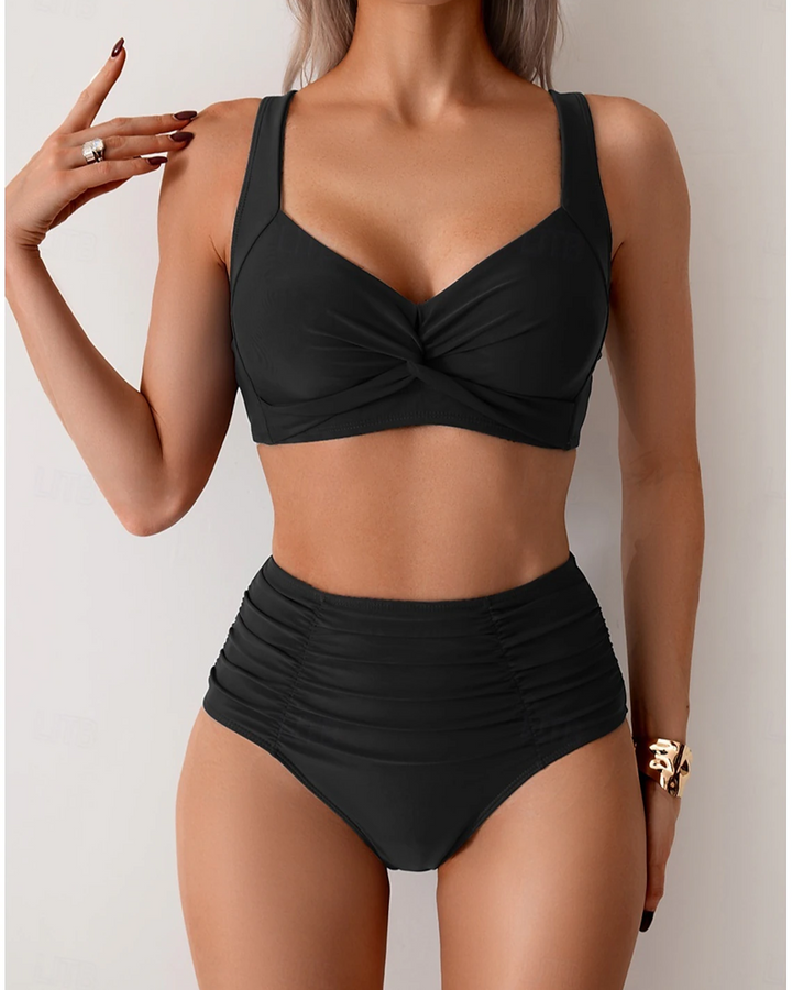 Leonora - Ruched Fabric Bikini